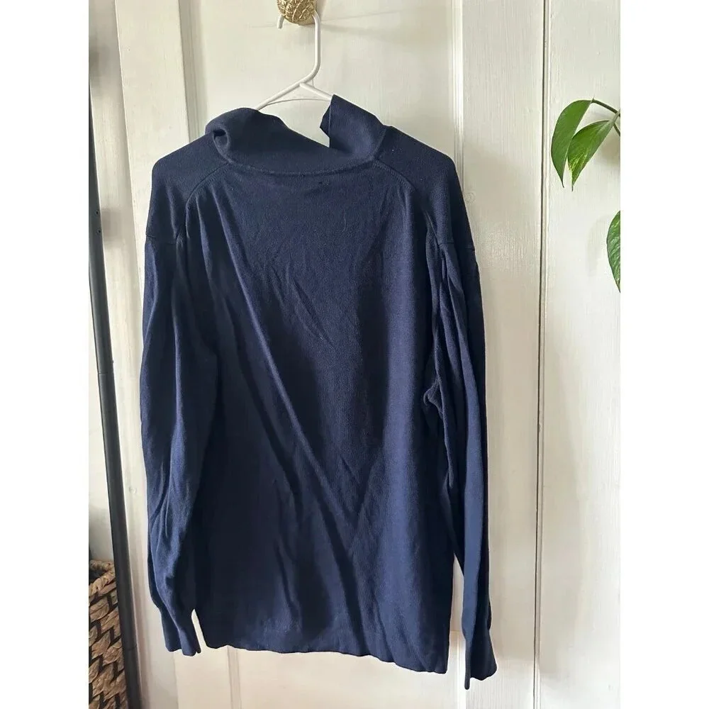Metropolitan View men’s size 52 Large blue sweater